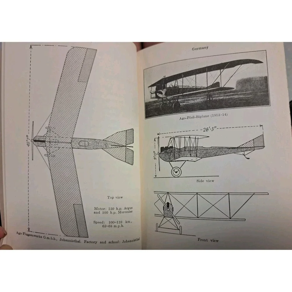 VTG‎ Military Aircraft First World War Book Limited Collectors Edition RARE